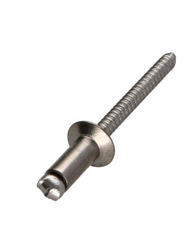 1 x Blindklinknagel Volledig RVS gefreesde kop...