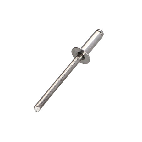 1 x Blinde klinknagel, volledig aluminium 4X12 spandikte 6 to 8 gefreesde kop JOUW
