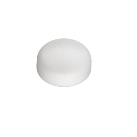1 x Schroefdop bol cilinderkop Schroeven diameter ST4.8 Polietileno RAL9010 zuiver wit