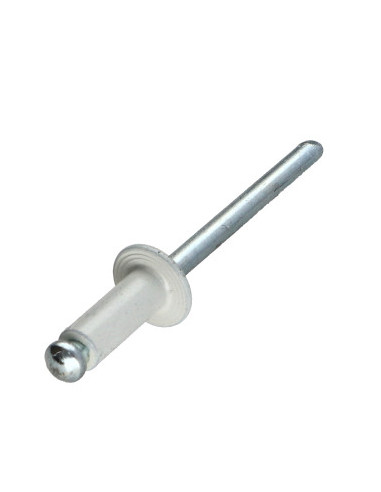 1 x Blindklinknagels Aluminium stang stål 4X8...