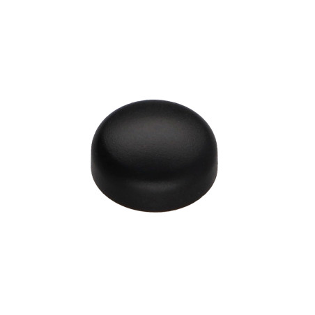 1 x Schroefdop bol cilinderkop Metaalplaatschroef DE4.8 Polietileno RAL9005 donker zwart