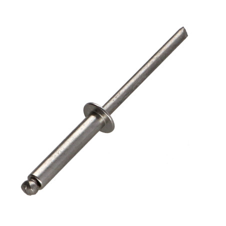 1 x RIVAVEU Volledig RVS A4 Standaard ronde kop 3X6 spandikte 1 to 3