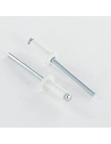 1 x Blindklinknagels Aluminium stang stål...