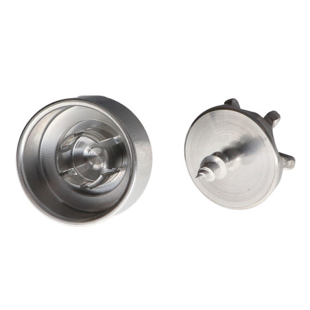 1 x Haak decoratief Aluminium met bevestiging voor gipsplaat L'ATTACHANTE