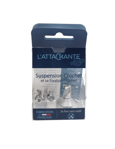 1 x Haak decoratief Aluminium met bevestiging...