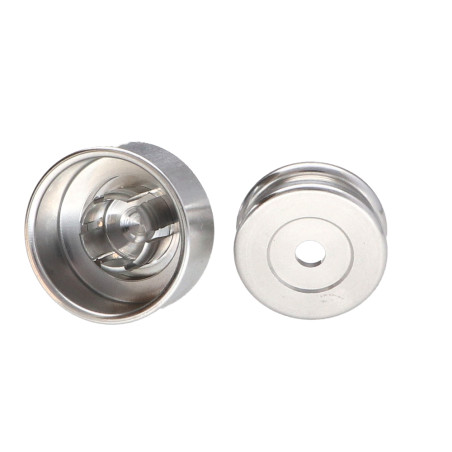 1 x Haak decoratief Aluminium met bevestiging multimateriaal L'ATTACHANTE