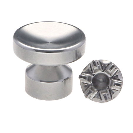 1 x Kapstok decoratief Aluminium met bevestiging voor gipsplaat L'ATTACHANTE