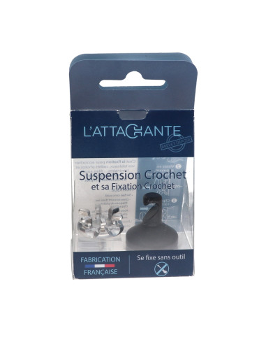 1 x Haak decoratief Aluminium Zwart met...