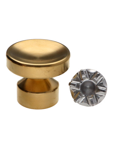 1 x Kapstok decoratief Messing met bevestiging...