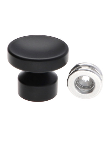 1 x Kapstok decoratief Aluminium Zwart met...