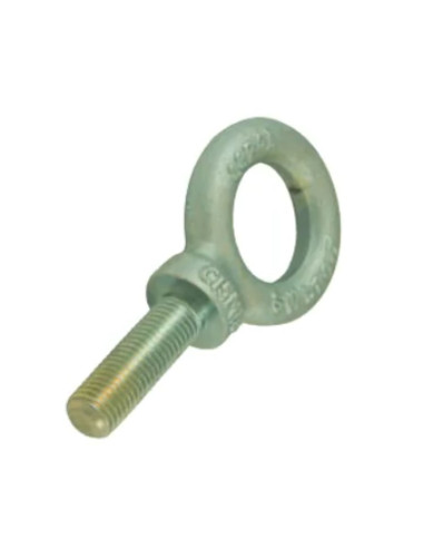 1 x Ringmoer FOUT TIG lange M10X28.5 Wit...