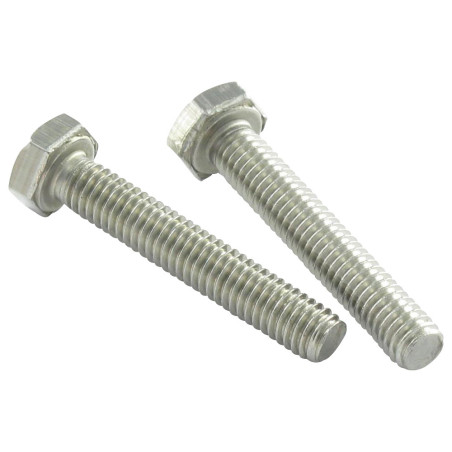 1 x Metalen schroeven zeskantkop TH M6X30 A4 RVS