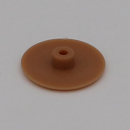 1 x Schroefkopafdekking TORX T30 kopdiameter 17 Polietileno bruin CLAI