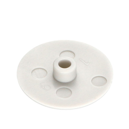 1 x Schroefkopafdekking FHC verzonken kop met zeskant print sleutel van 4 stamdiameter 4.2 kopdiameter 16.5 Polietileno