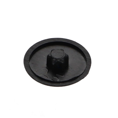 1 x Schroefkopafdekking TORX T25 kopdiameter 13.5 zwart polyethyleen