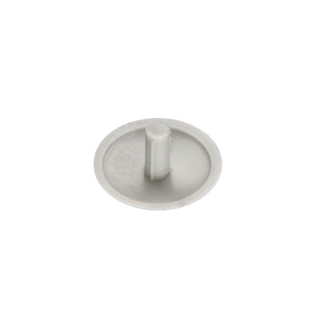 1 x Schroefkopafdekking Polietileno kopdiameter 12 stamdiameter 3 steellengte 6 RAL7035 lichtgrijs
