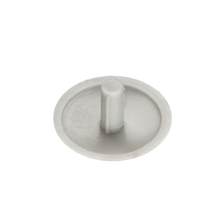 1 x Schroefkopafdekking Polietileno kopdiameter 15 stamdiameter 3 steellengte 6 RAL7035 lichtgrijs