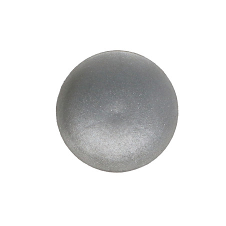 1 x Schroefkopafdekking Polietileno kopdiameter 15 stamdiameter 3 steellengte 6 RAL9006 wit aluminium