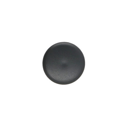 1 x Schroefkopafdekking Polietileno kopdiameter 12 stamdiameter 3 steellengte 7 RAL7012 basalt grijs