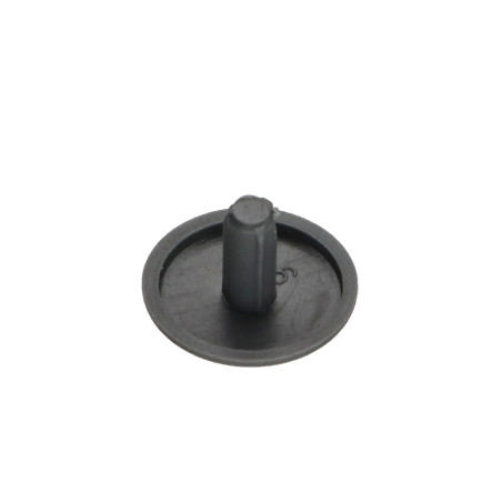 1 x Schroefkopafdekking Polietileno kopdiameter 15 stamdiameter 3 steellengte 7 RAL7016 antraciet grijs