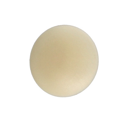 1 x Schroefkopafdekking Polietileno kopdiameter 15 stamdiameter 3 steellengte 4.5 RAL1015 licht ivoor