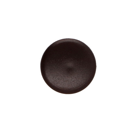 1 x Schroefkopafdekking Polietileno kopdiameter 12 stamdiameter 3 steellengte 6 RAL8017 chocolade bruin