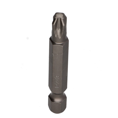 1 x Bit Industriële kwaliteit 1/4" E6.3 Pozi PZ8 lengte 50