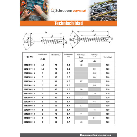 1 x SPAX T-STAR MEER gefreesde kop TORX T10 RVS A2 3X40 volledige draad microschroeven