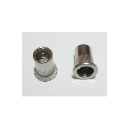 1 x Blindklinkmoer M6X14.5 ALPC 30 Aluminium spandikte 0,5 to 3