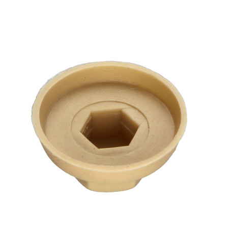 1 x Afdichting zeskantkop TH Polietileno RAL1001 beige Voor zelfborende of plaatschroeven Ø 4.8-5.5