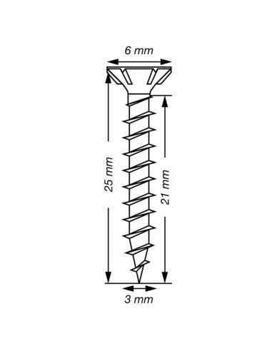 1 x SPAX T-STAR MEER gefreesde kop TORX T10 RVS...