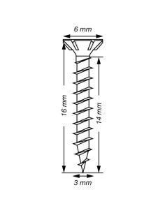 SPAX T-STAR MEER gefreesde kop TORX T10 RVS A2 3X16... 2