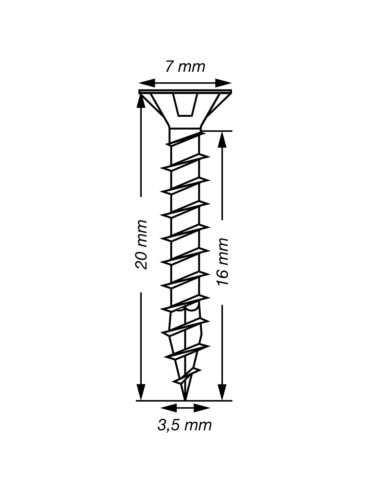 1 x SPAX T-STAR MEER gefreesde kop TORX T15 RVS...