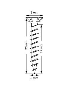 SPAX T-STAR MEER gefreesde kop TORX T10 RVS A2 3X20... 2