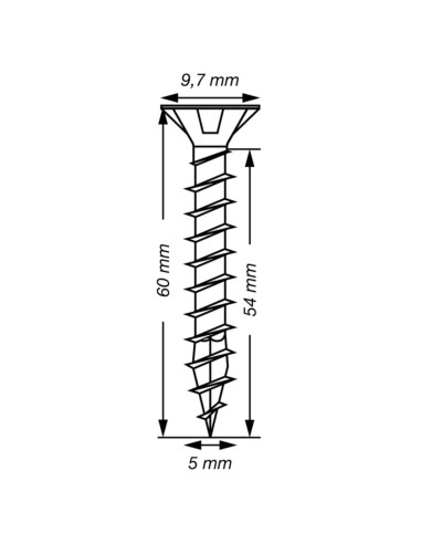 1 x SPAX T-STAR MEER gefreesde kop TORX T20 RVS...