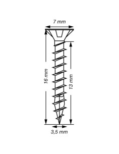 SPAX T-STAR MEER gefreesde kop TORX T15 RVS A2 3,5X16... 2