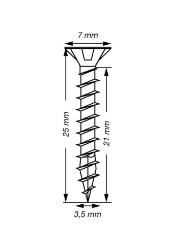 1 x SPAX T-STAR MEER gefreesde kop TORX T15 RVS...