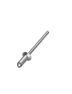 Blindklinknagels Aluminium stang stål 5X16 kop geboord