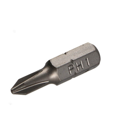 1 x Bit Industriële kwaliteit 1/4" C6.3 Phillips 1 lengte 25