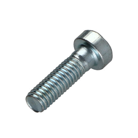 1 x Metalen schroeven CHC BTR LAAG/GAT sleutel van 5 M6X20 Klasse 8.8 Wit verzinkt staal