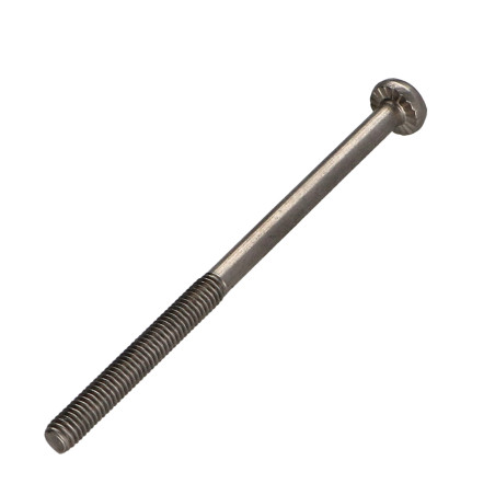 1 x Metalen schroeven bol cilinderkop TORX T20 5X80 bedraad op 40 RVS A2