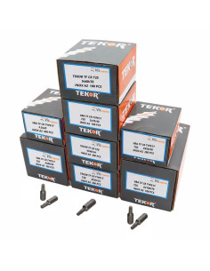 TEKOR PAK PRO 1800 Schroeven gefreesde kop kartel TORX...