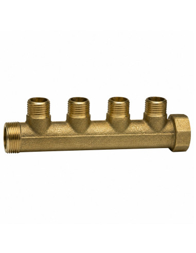 1 x Verdeelstuk 4 uitgangen 20x27 (3/4")...