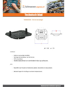 Plaat terras 122 2