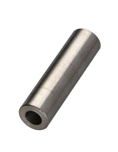 Afstandbus cilindrisch glad 10X18 diameter binnen 5 RVS
