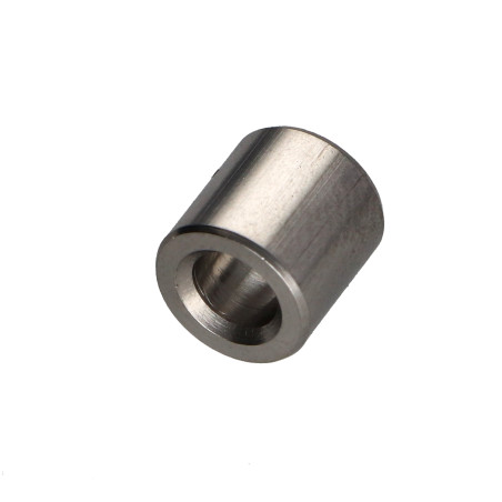 1 x Afstandbus cilindrisch glad 8x8 diameter binnen 4 RVS