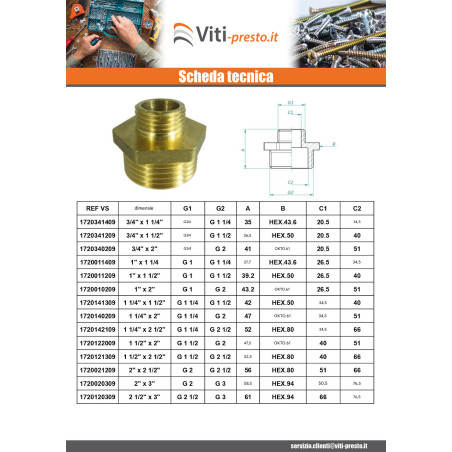 1 x Verkleinde tepelfiguur 245 Man / Man 15x21 (1/2") X 26x34 (1") Messing