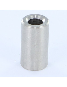 Afstandbus cilindrisch glad 6X3 diameter binnen 3 RVS 2