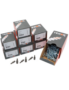 TEKOR PAK PRO 1200 Schroeven gefreesde kop kartel TORX...