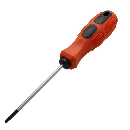 1 x Schroevendraaier TORX T10 totale lengte 175 lengte metalen staaf 80